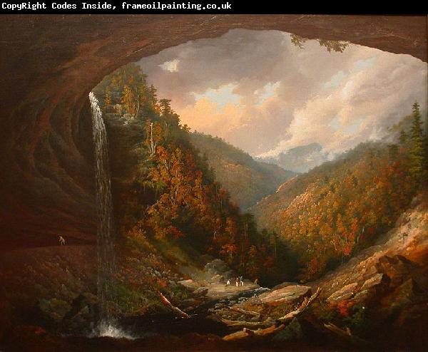 unknow artist Cauterskill Falls on the Catskill Mountains